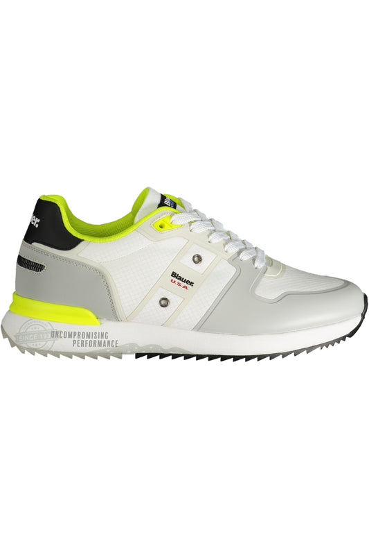 BLAUER WHITE MEN'S SPORTS SHOES-0