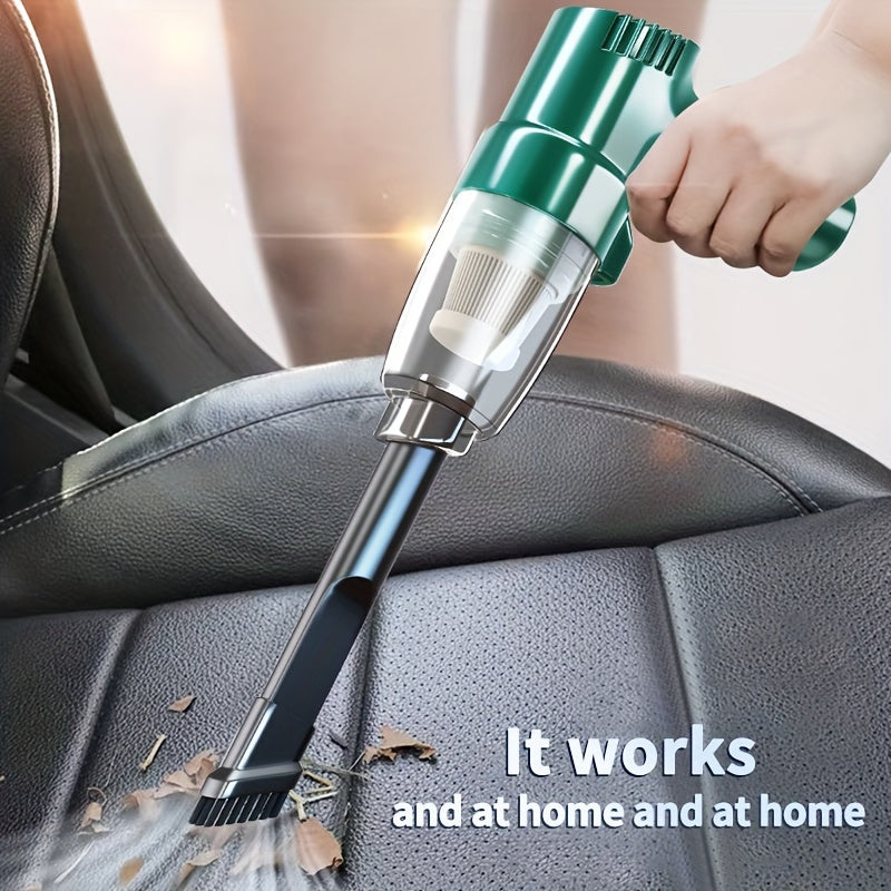 Wireless car-mounted high-power car home dual-purpose indoor super-suction portable vacuum cleaner