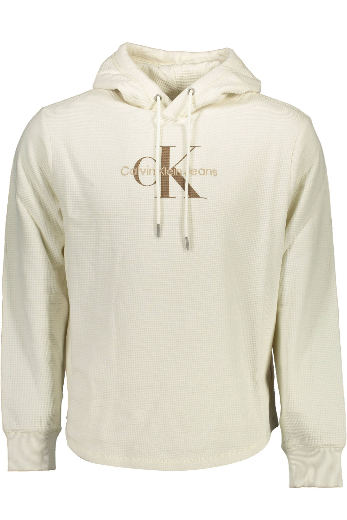 CALVIN KLEIN WHITE MEN'S SWEATSHIRT WITHOUT ZIP-0