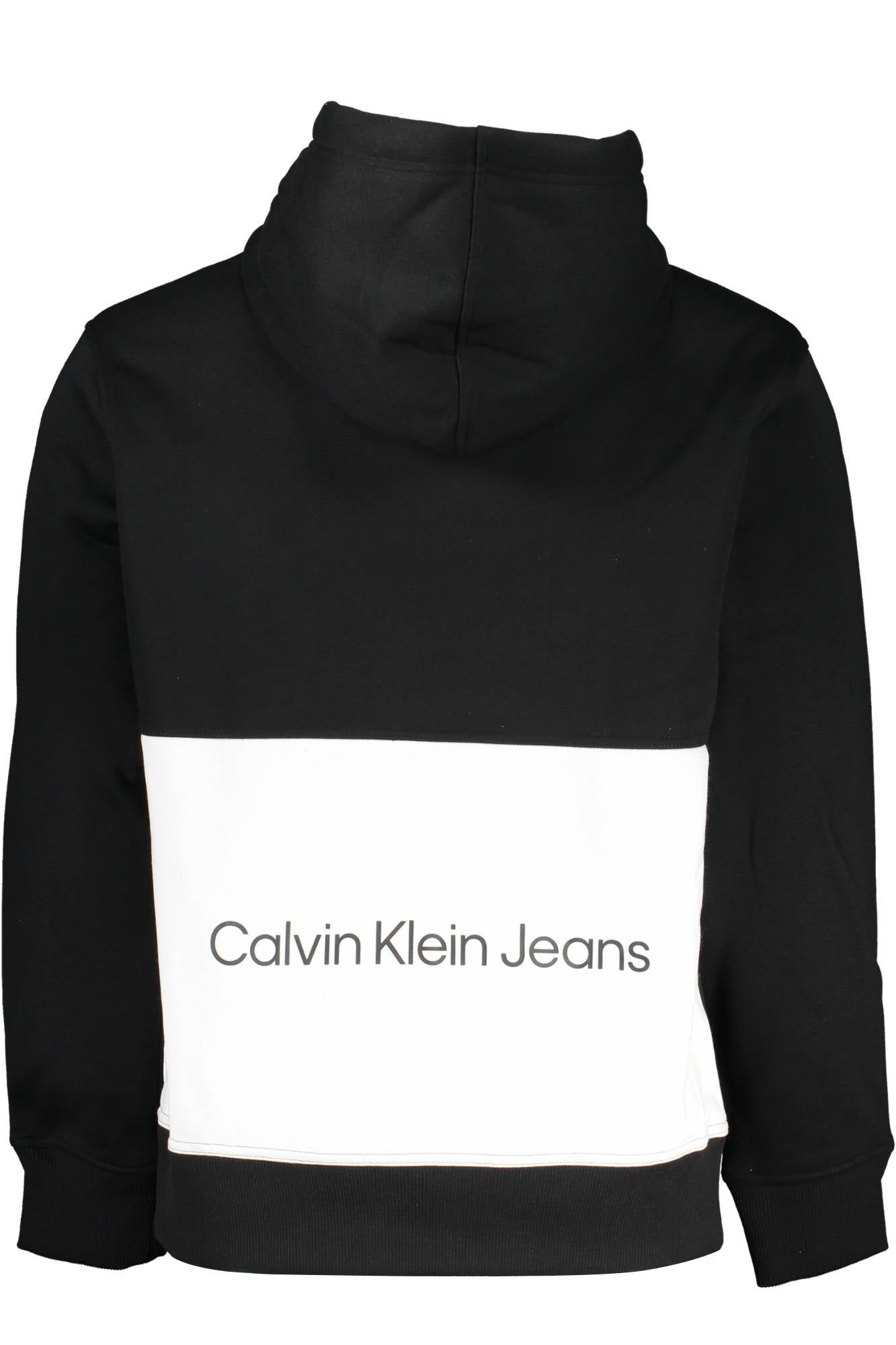 CALVIN KLEIN MEN'S BLACK ZIPLESS SWEATSHIRT-1