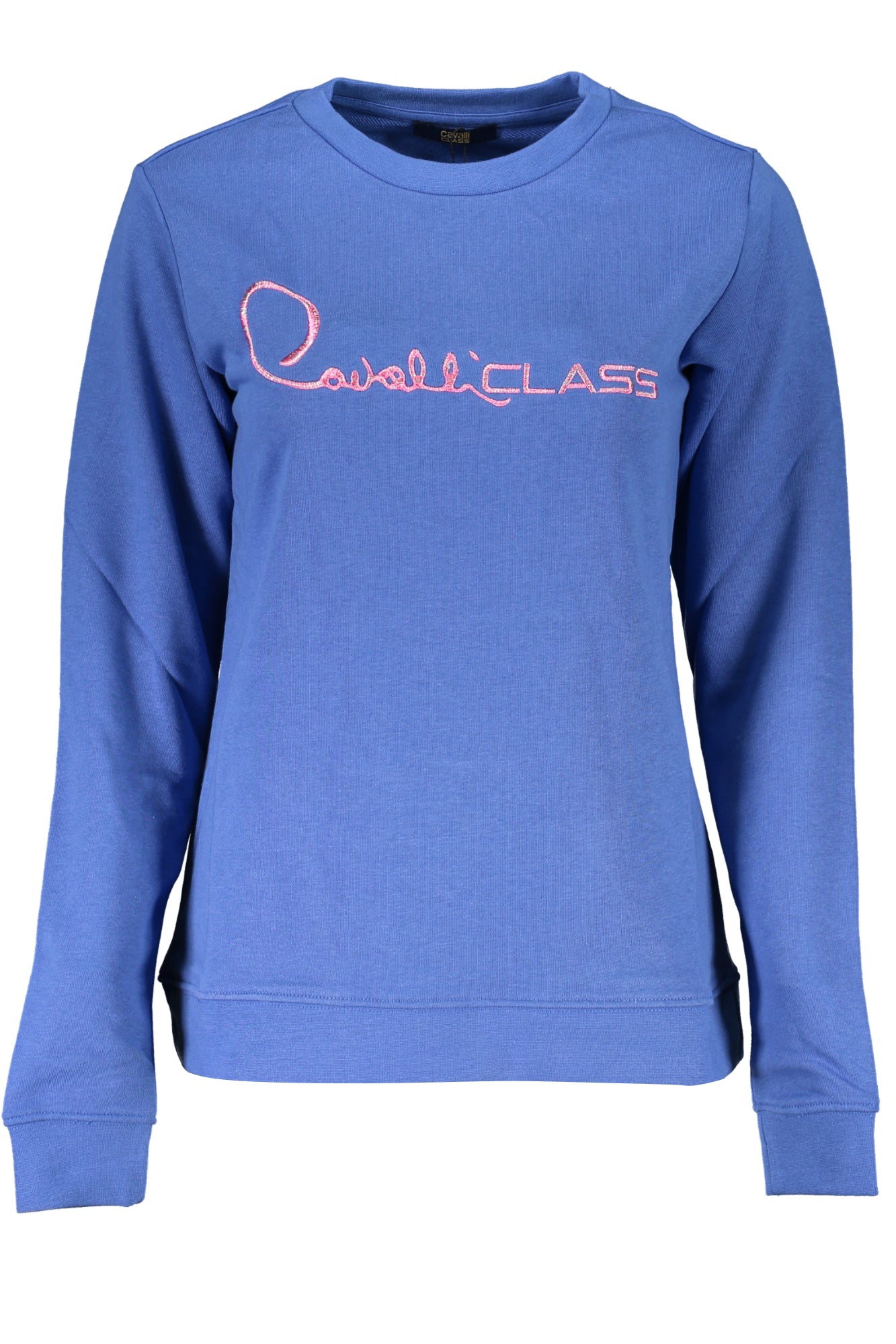 CAVALLI CLASS WOMEN'S ZIPLESS SWEATSHIRT BLUE-0