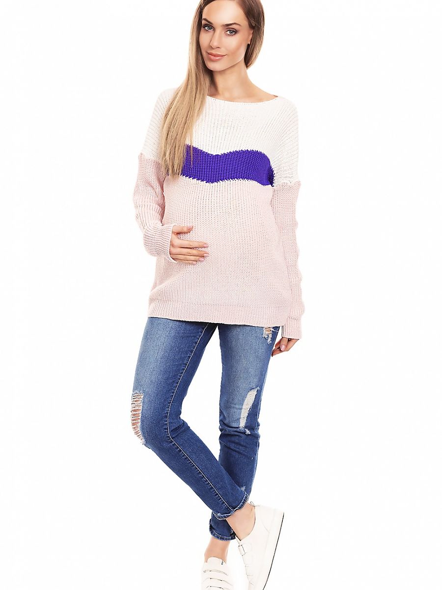 Pregnancy sweater model 132025 PeeKaBoo-1