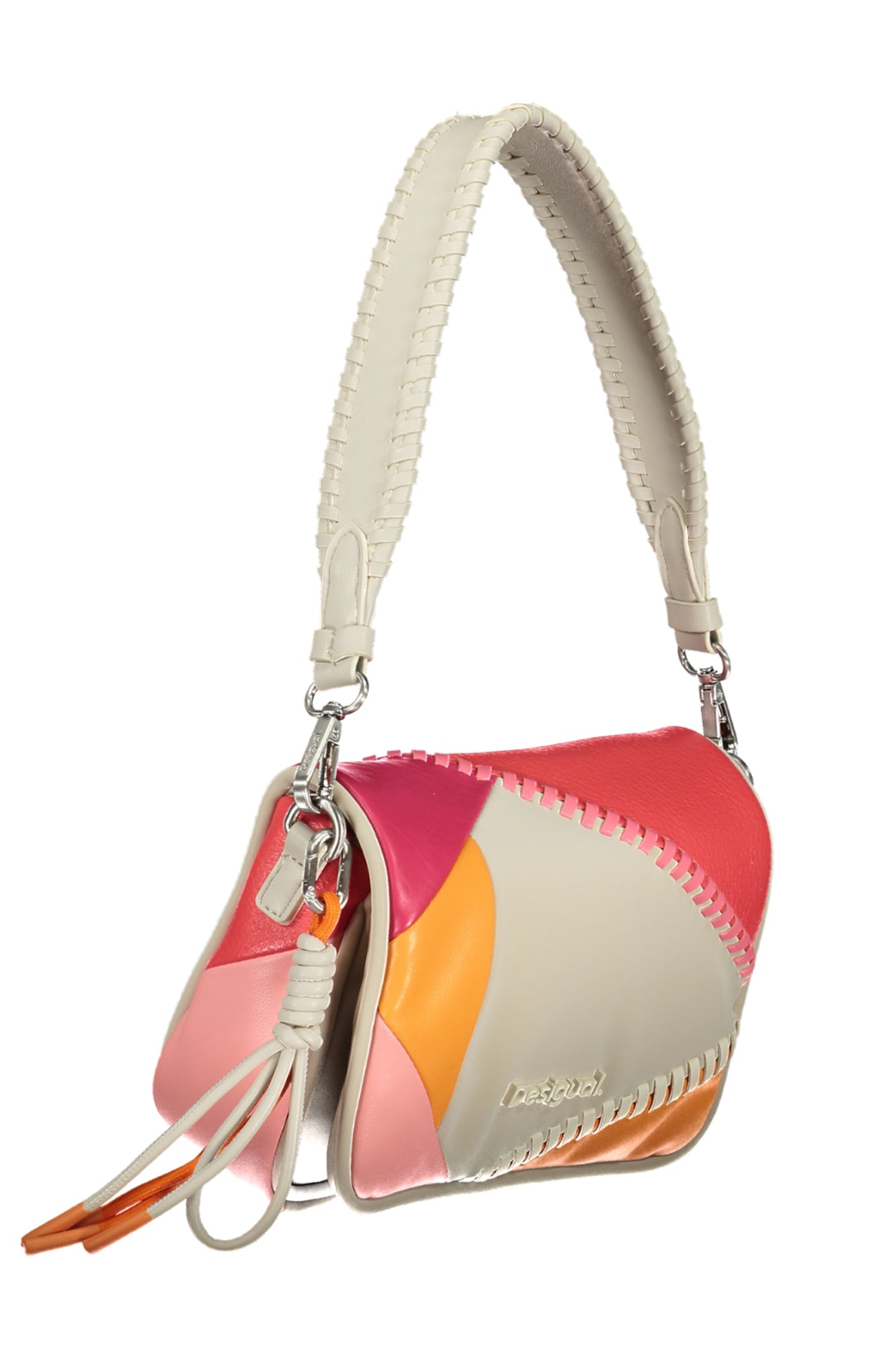 DESIGUAL WHITE WOMEN'S BAG-2