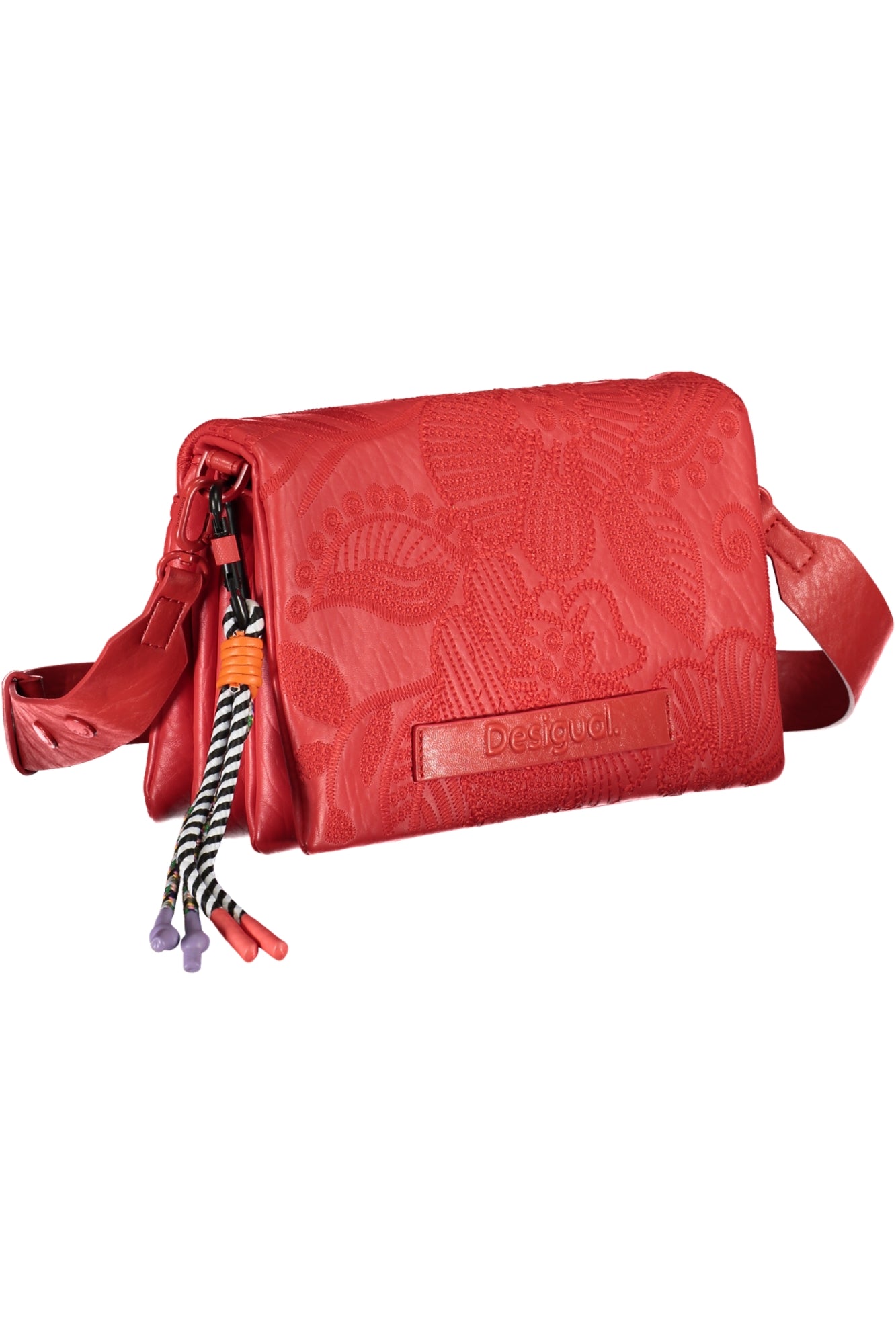 DESIGUAL RED WOMEN'S BAG-2