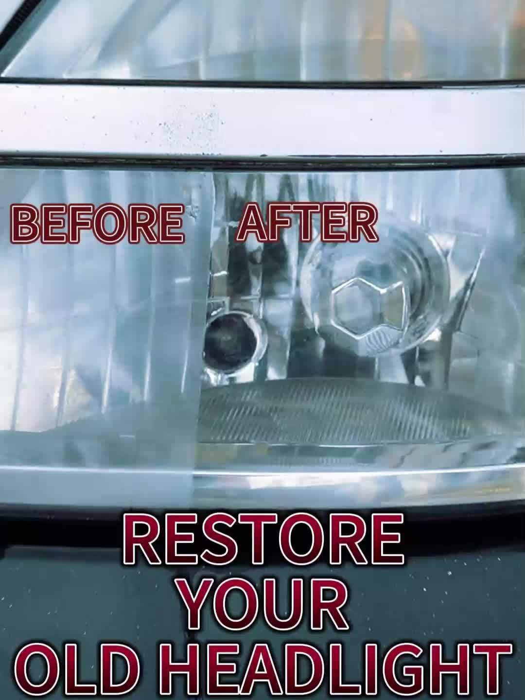 Car Headlight Restoration Refurbishing Agent Headlight Care Polish Agent Headlight Restore Coating Light Removing Oxidation Prevent Scratches JB-XPCS8