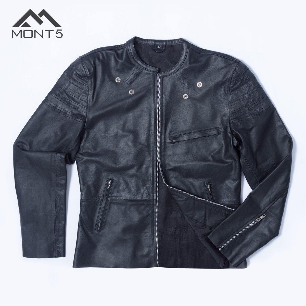 MONT5 - Karakoram Perfect Fit Men Leather Jacket-7