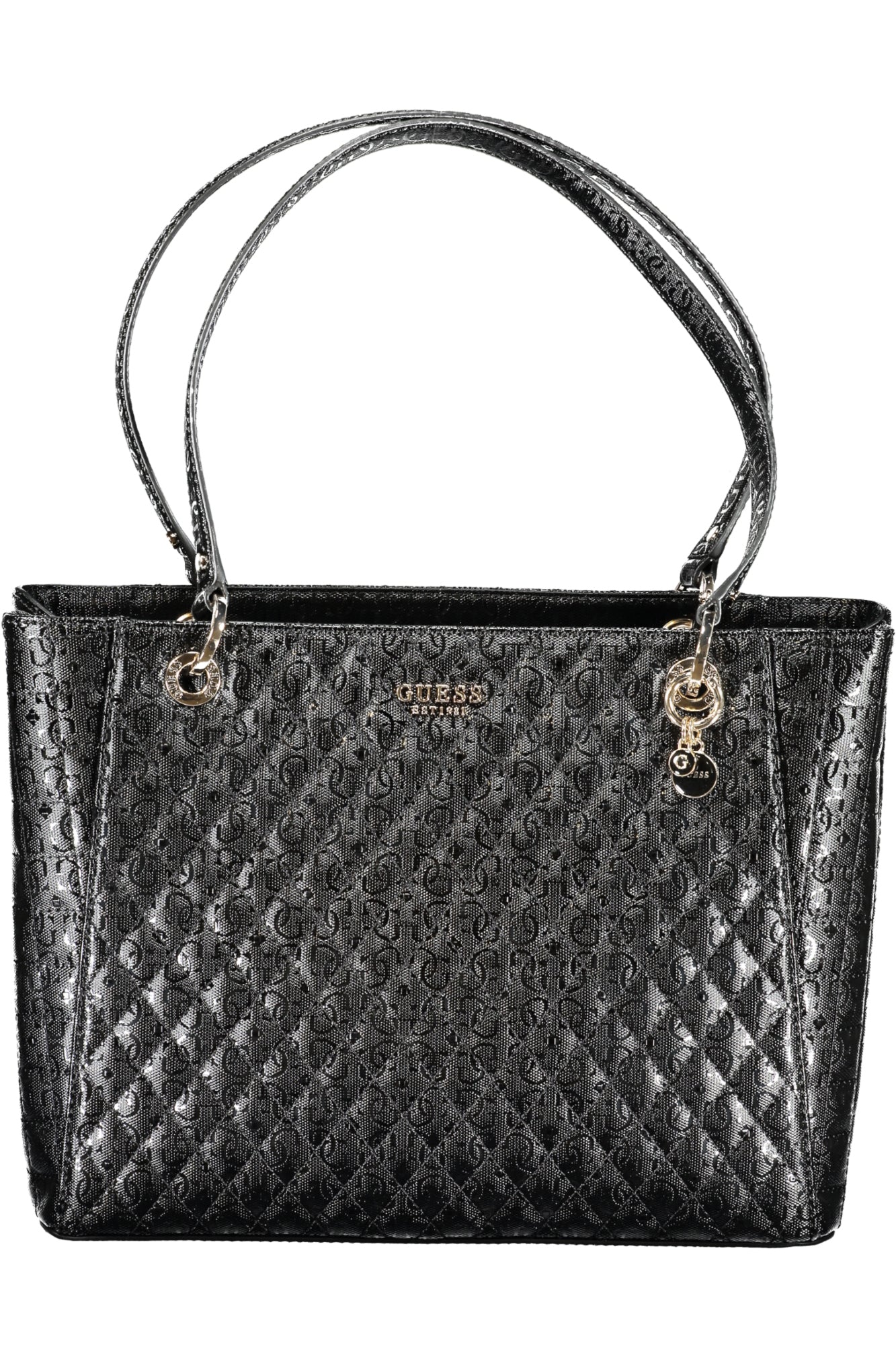 GUESS JEANS BLACK WOMEN'S BAG-0