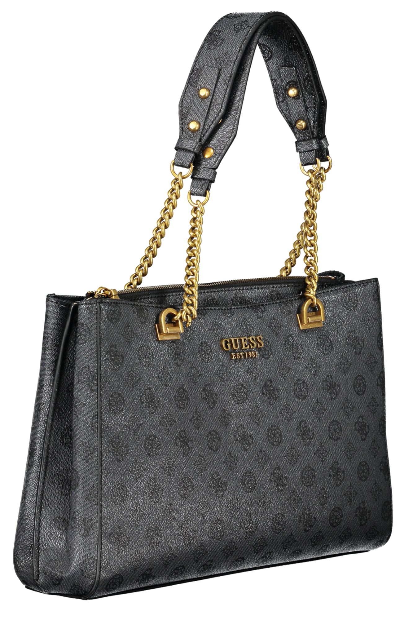 GUESS JEANS BLACK WOMEN'S BAG-1