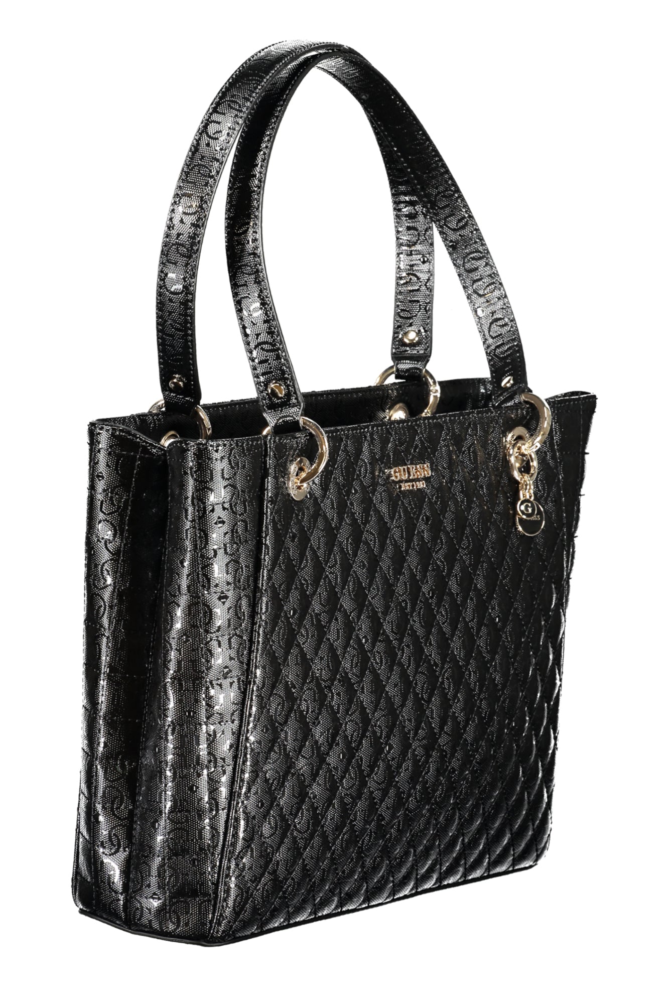 GUESS JEANS BLACK WOMEN'S BAG-2