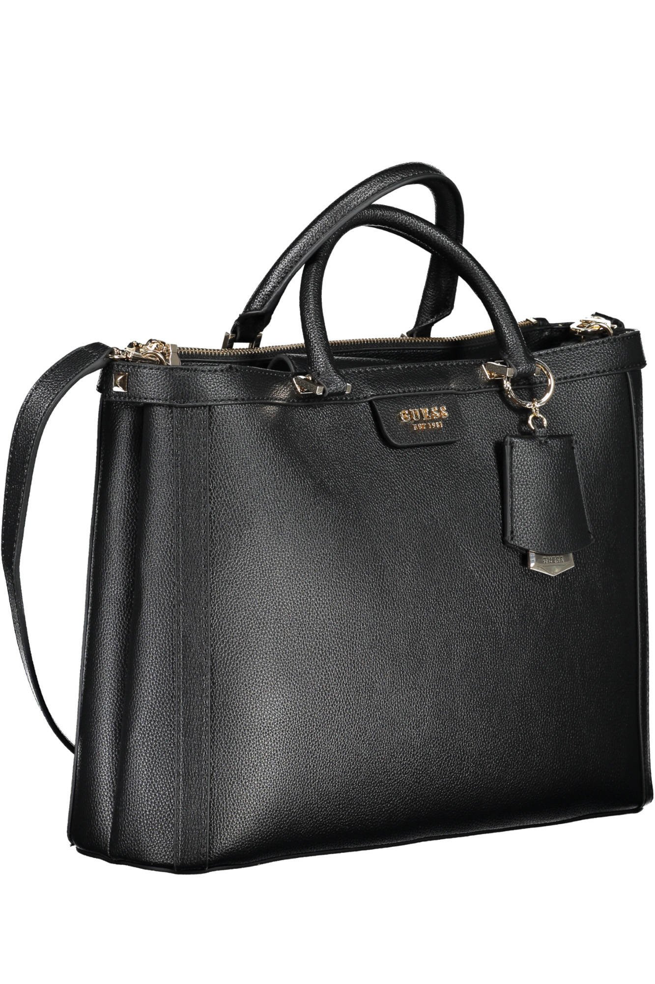 GUESS JEANS BLACK WOMEN'S BAG-2