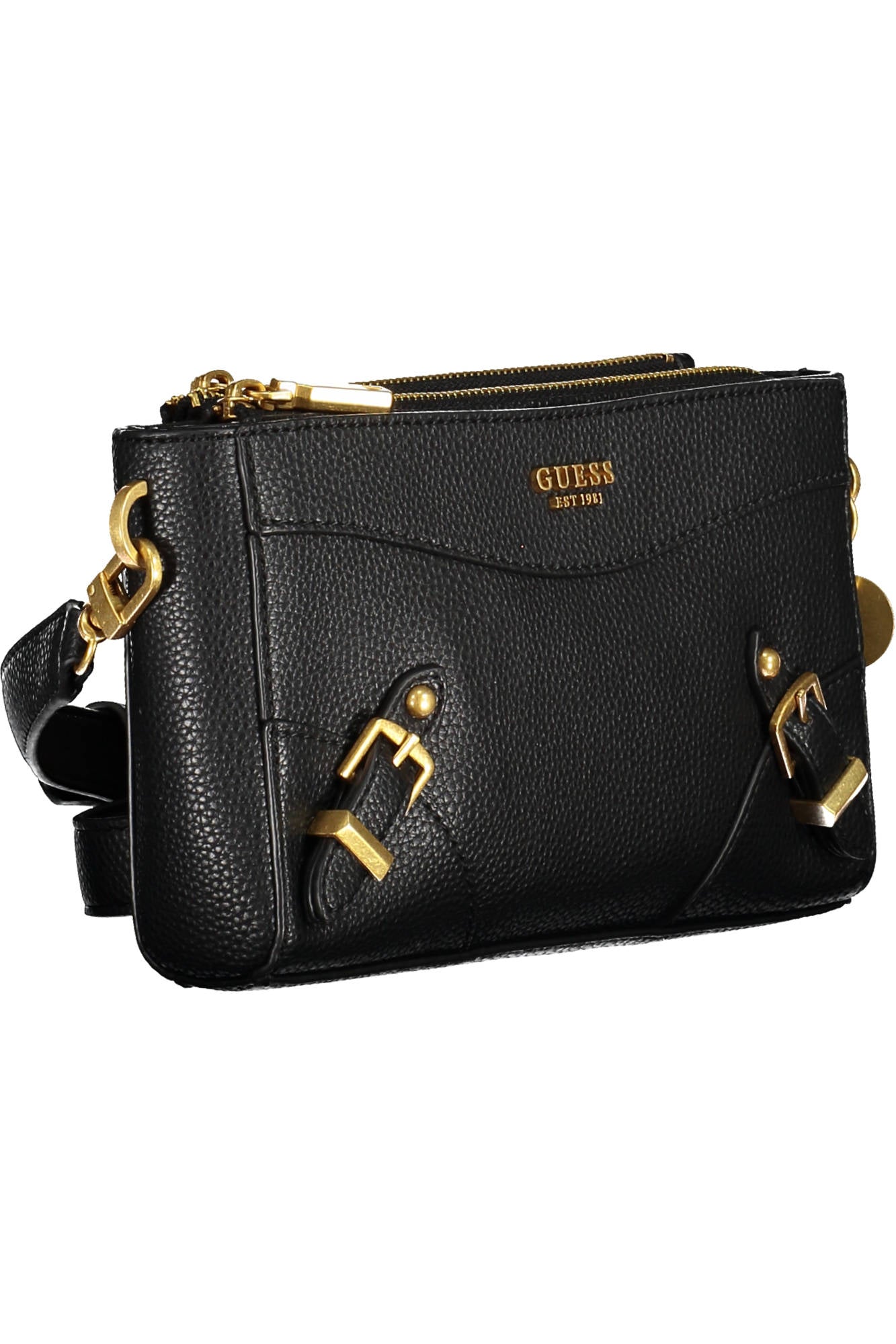 GUESS JEANS BLACK WOMEN'S BAG-2