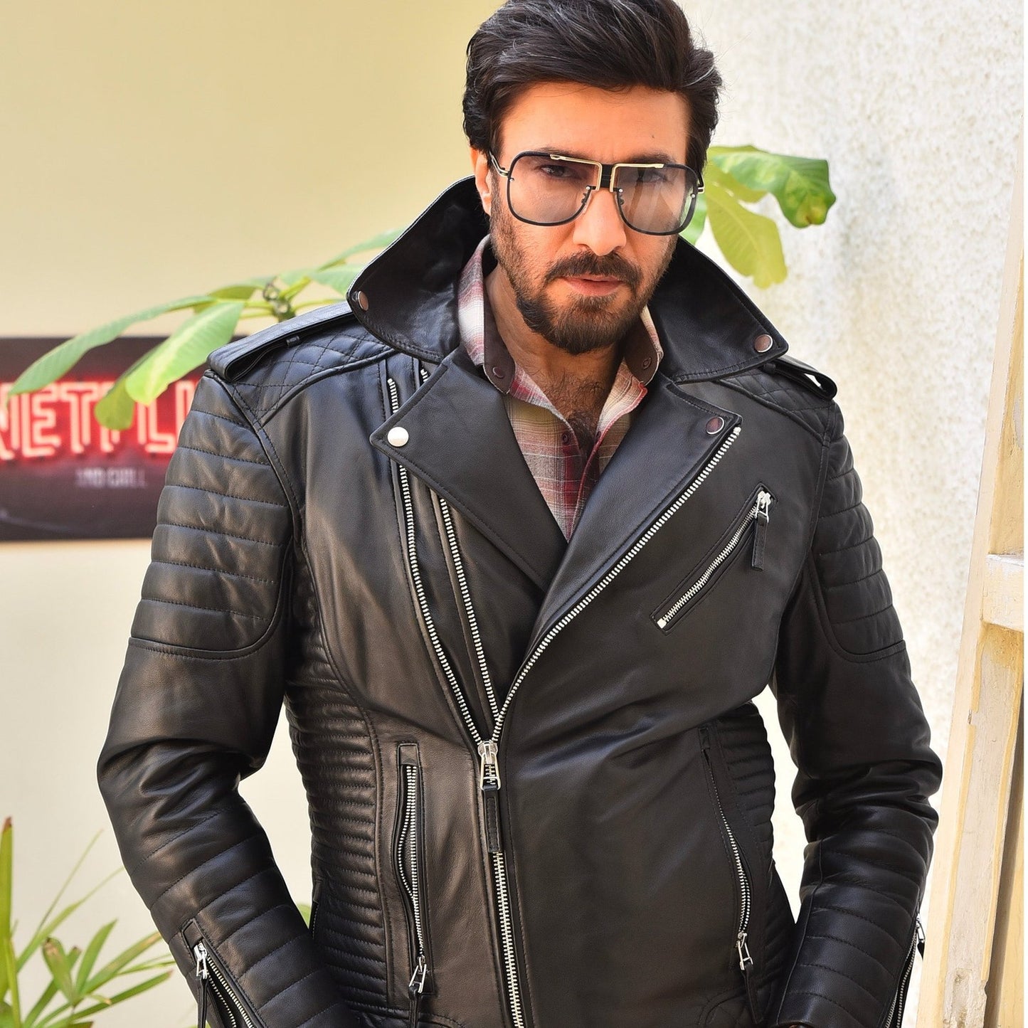 Perfecto Leather Jacket - Star Series-1