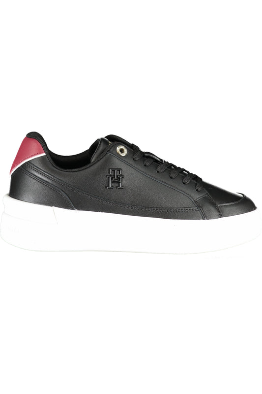 TOMMY HILFIGER BLACK WOMEN'S SPORTS SHOES-0