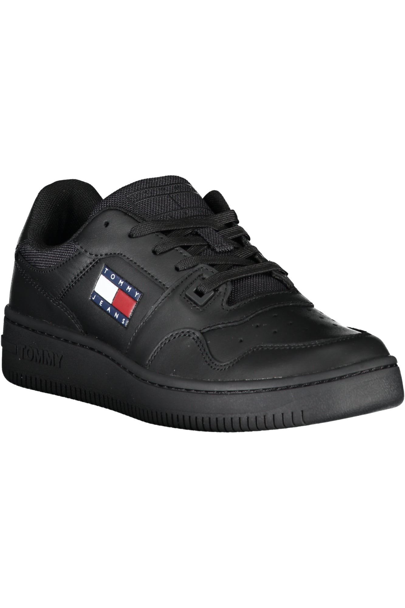 TOMMY HILFIGER BLACK WOMEN'S SPORTS SHOES-1