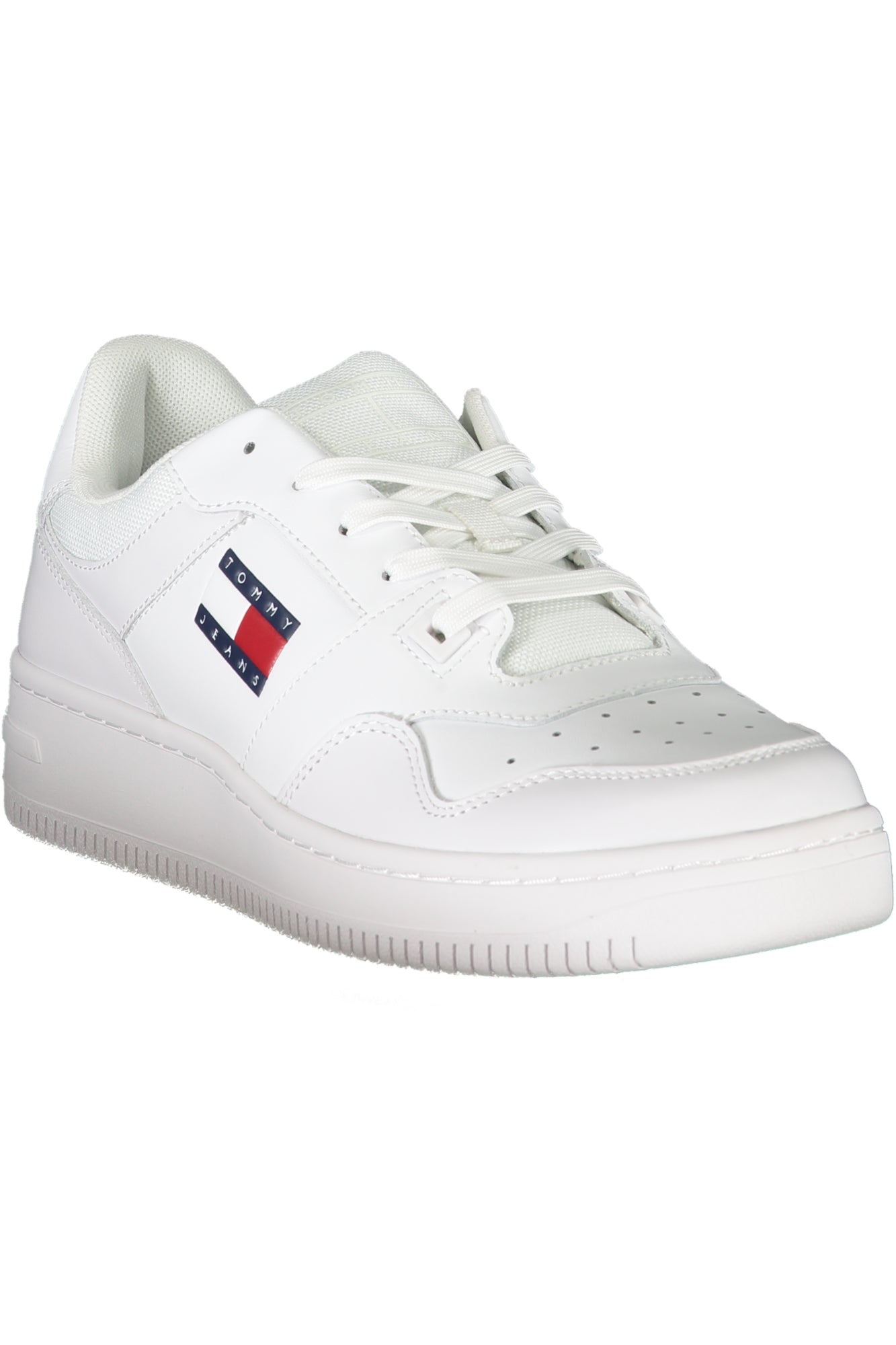 TOMMY HILFIGER MEN'S WHITE SPORTS SHOES-1