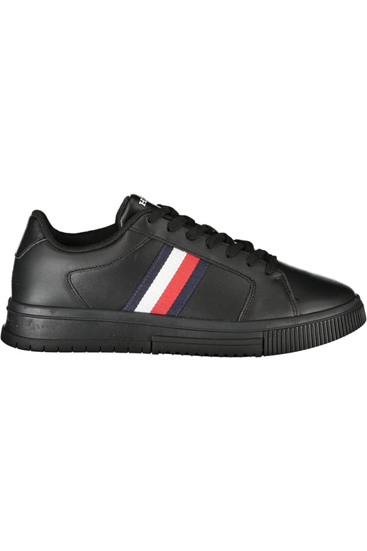 TOMMY HILFIGER BLACK MEN'S SPORTS SHOES-0