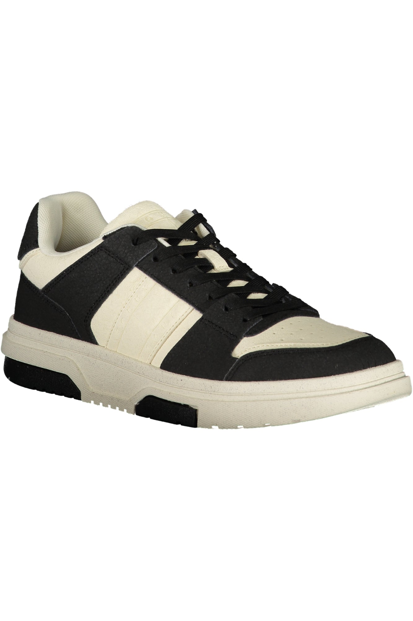 TOMMY HILFIGER BLACK MEN'S SPORTS SHOES-1